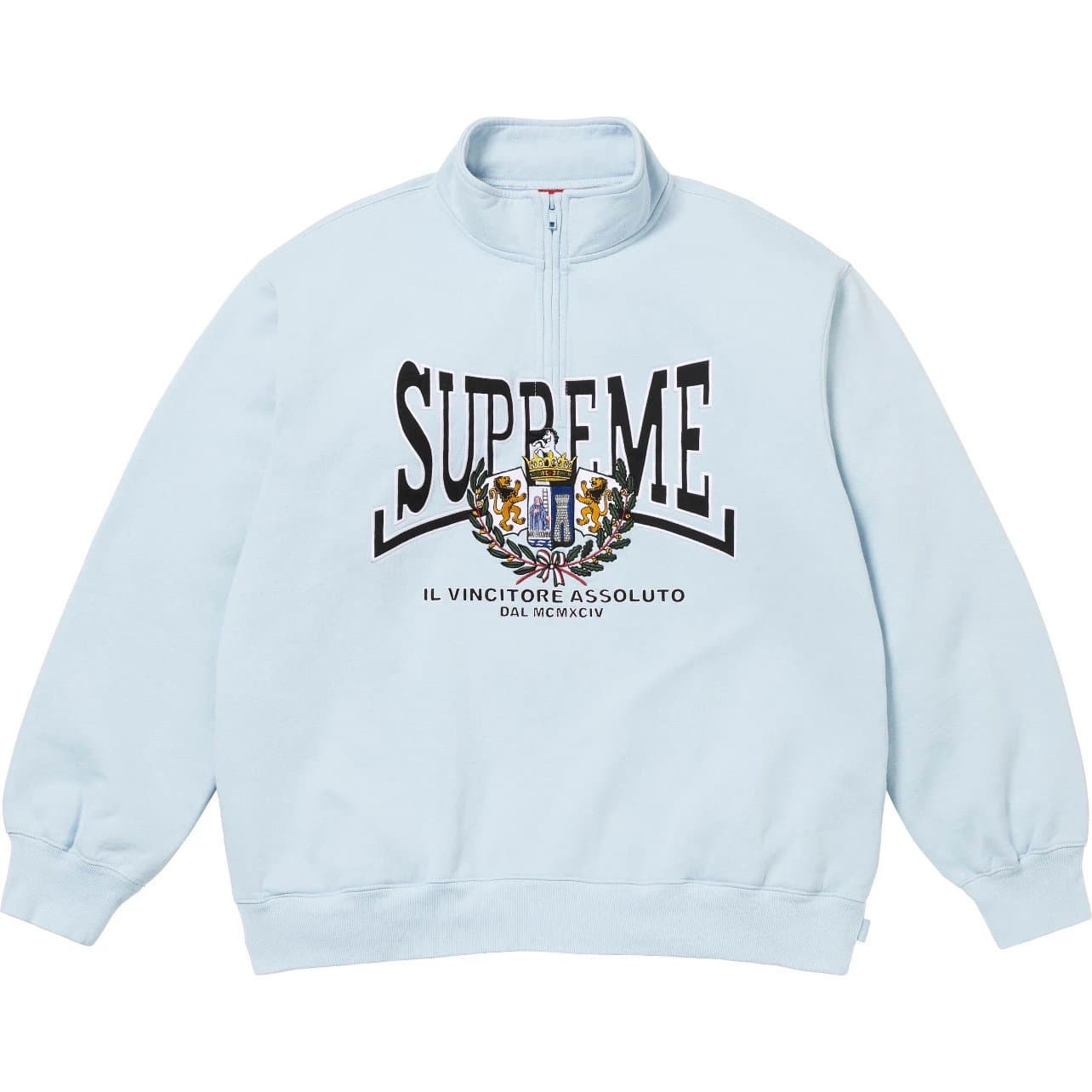 Supreme Half-Zip Sweatshirt Il Vincitore Assoluto