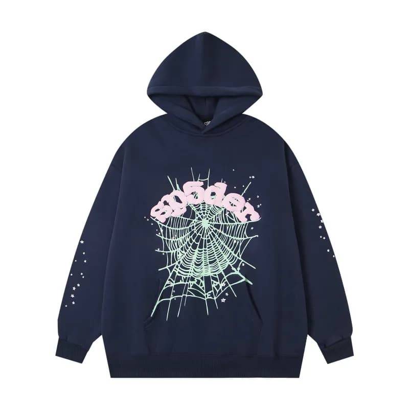 Sp5der Hoodie Spider Web Graphic — 63