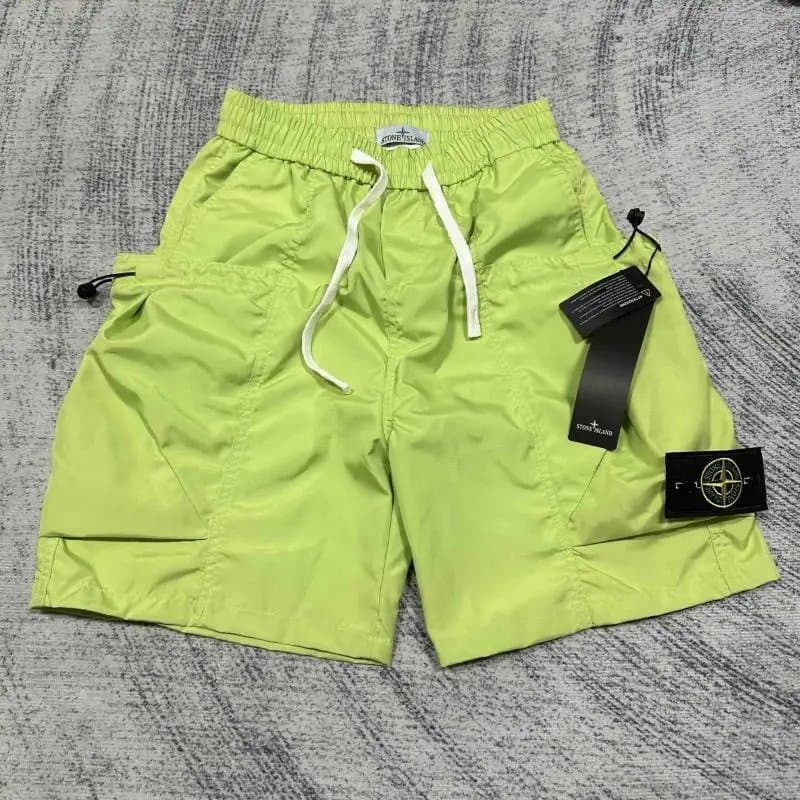 Stone Island Track Shorts Compass Patch — 1017037CC