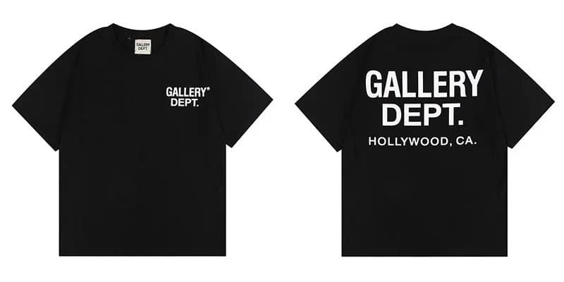 Gallery Dept. Logo Tee Orange Print — 2