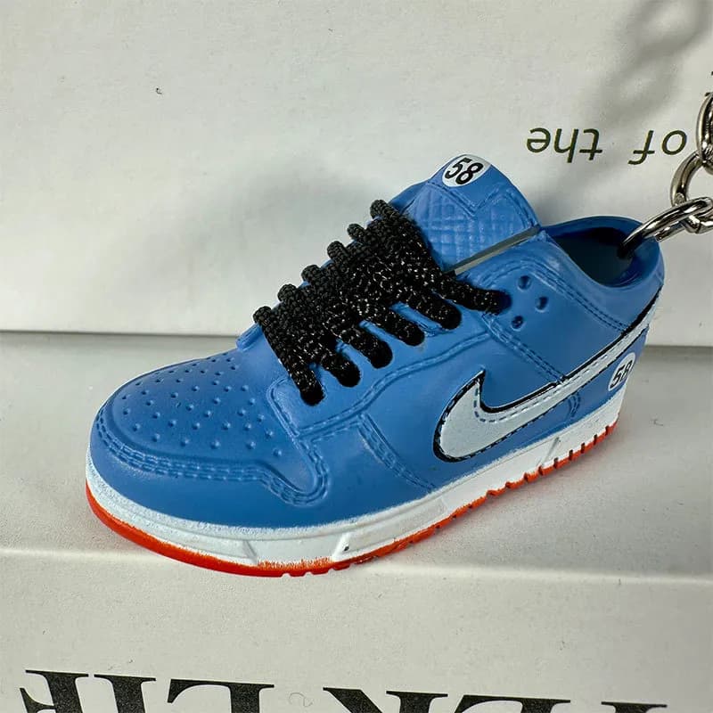 Cactus Plant Flea Market Sneaker Keychain Blue Lightning — 29. Racing Blue