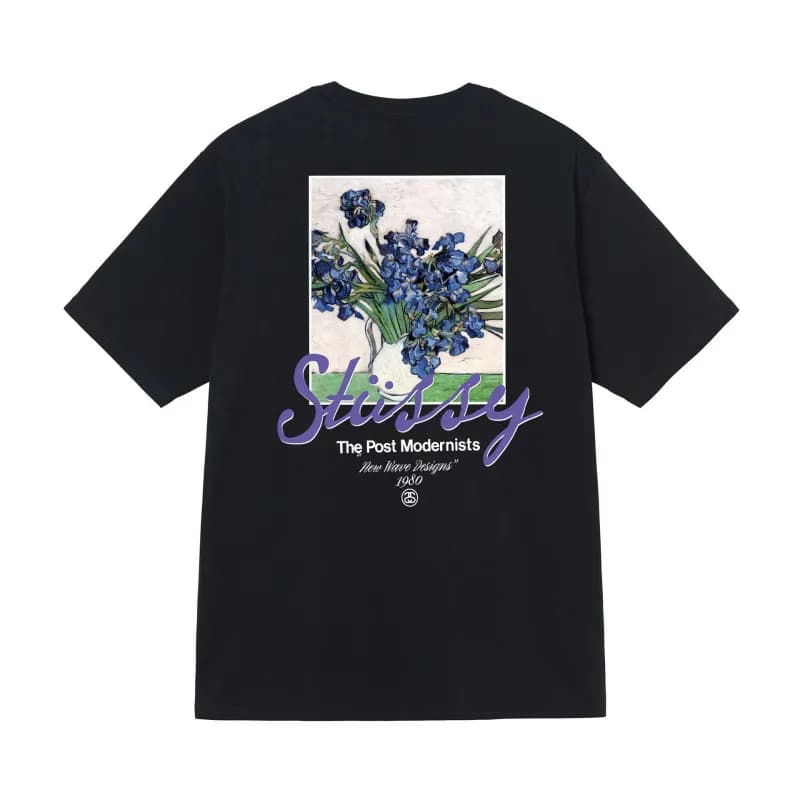 Stüssy T-Shirt Classic Logo — 黑色【花瓶】