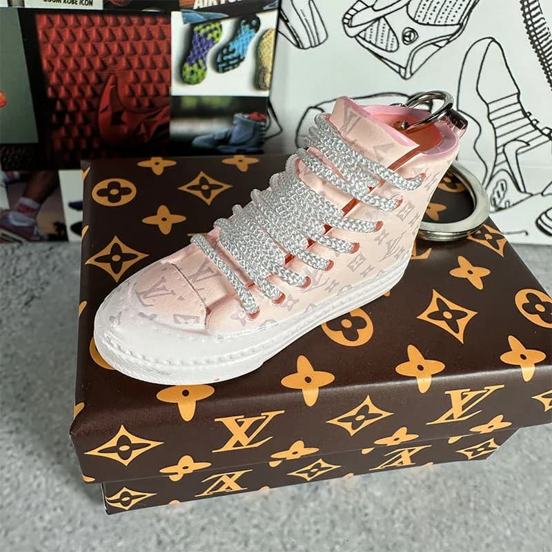 Louis Vuitton Sneaker Keychain Monogram Canvas