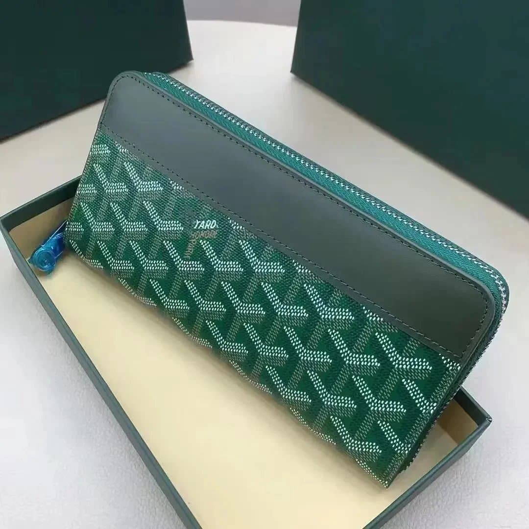 Goyard Card Holder Chevron Pattern — DD050185035