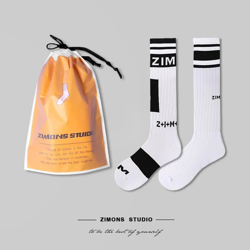 Crew Socks ZIM Logo Stripe