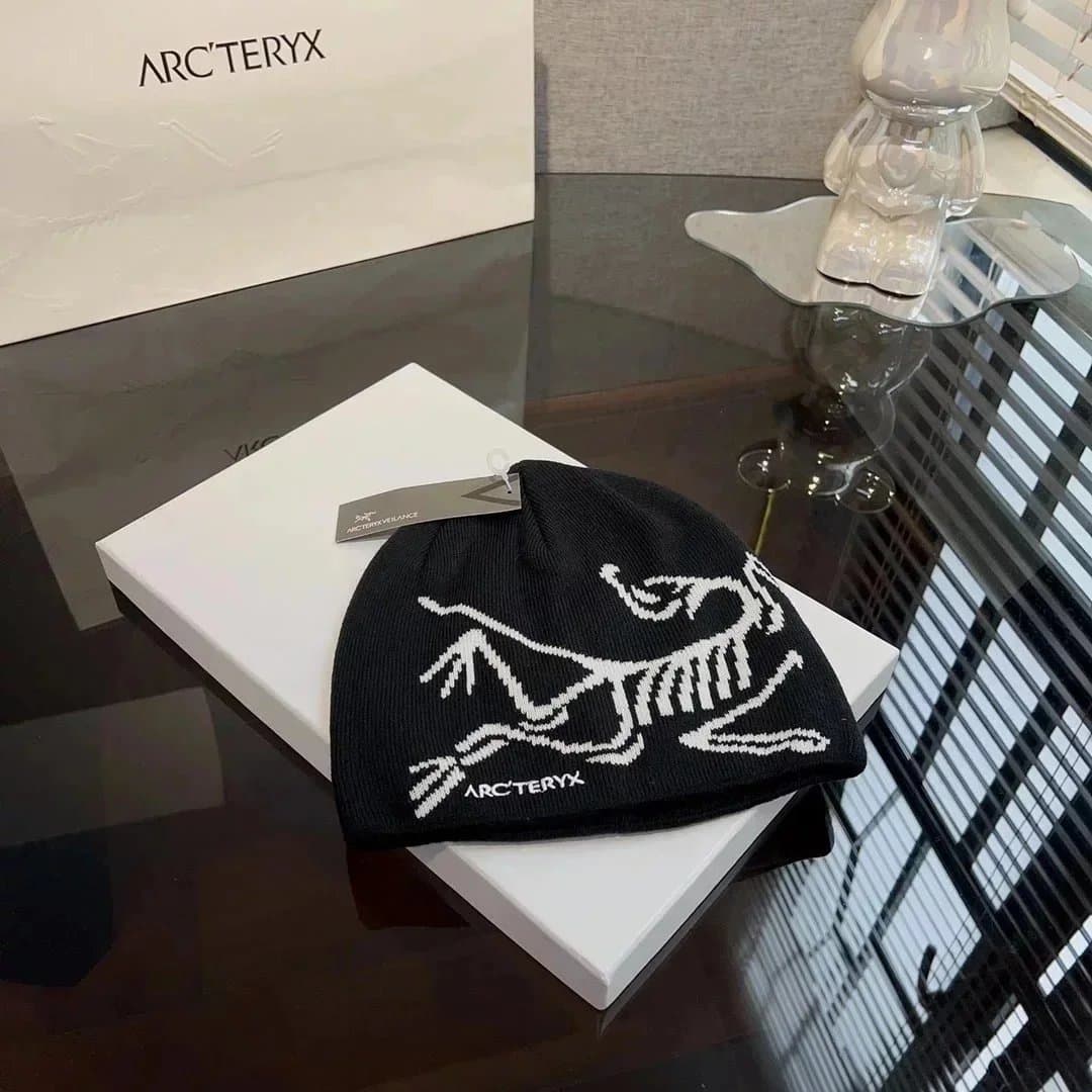 Prada × Loewe Knit Beanie Triangle Logo — 9