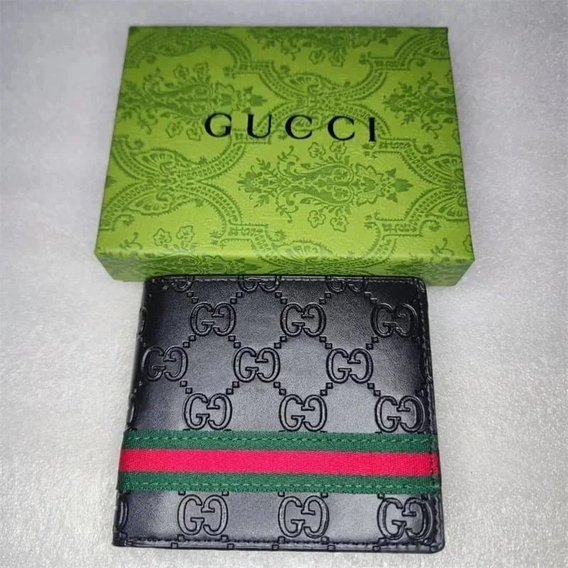 Gucci GG Marmont Wallet Web Stripe