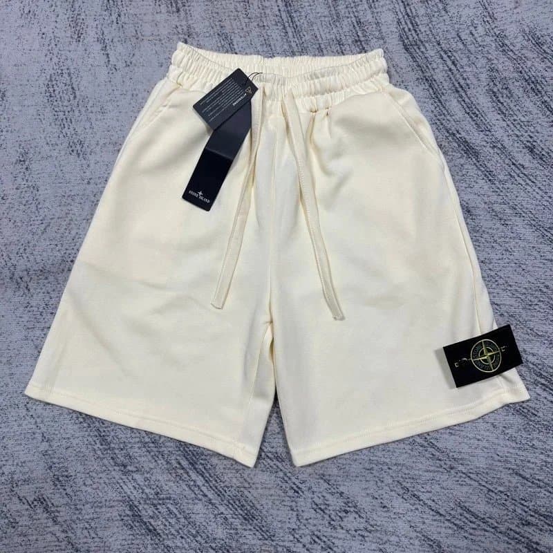 Stone Island Track Shorts Logo Patch — A7