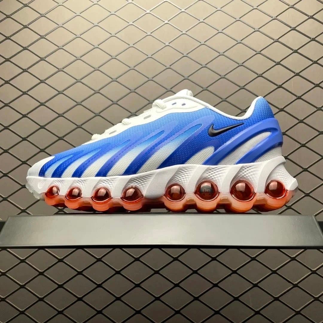Nike Air Max Plus Grey Orange — 蓝白橙