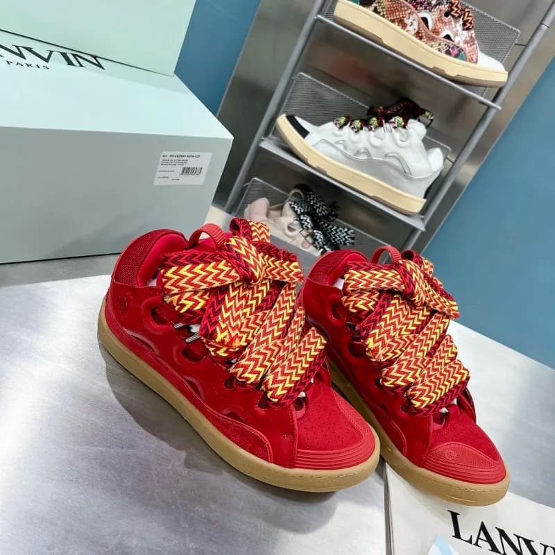 Lanvin Sneaker Zigzag Lace