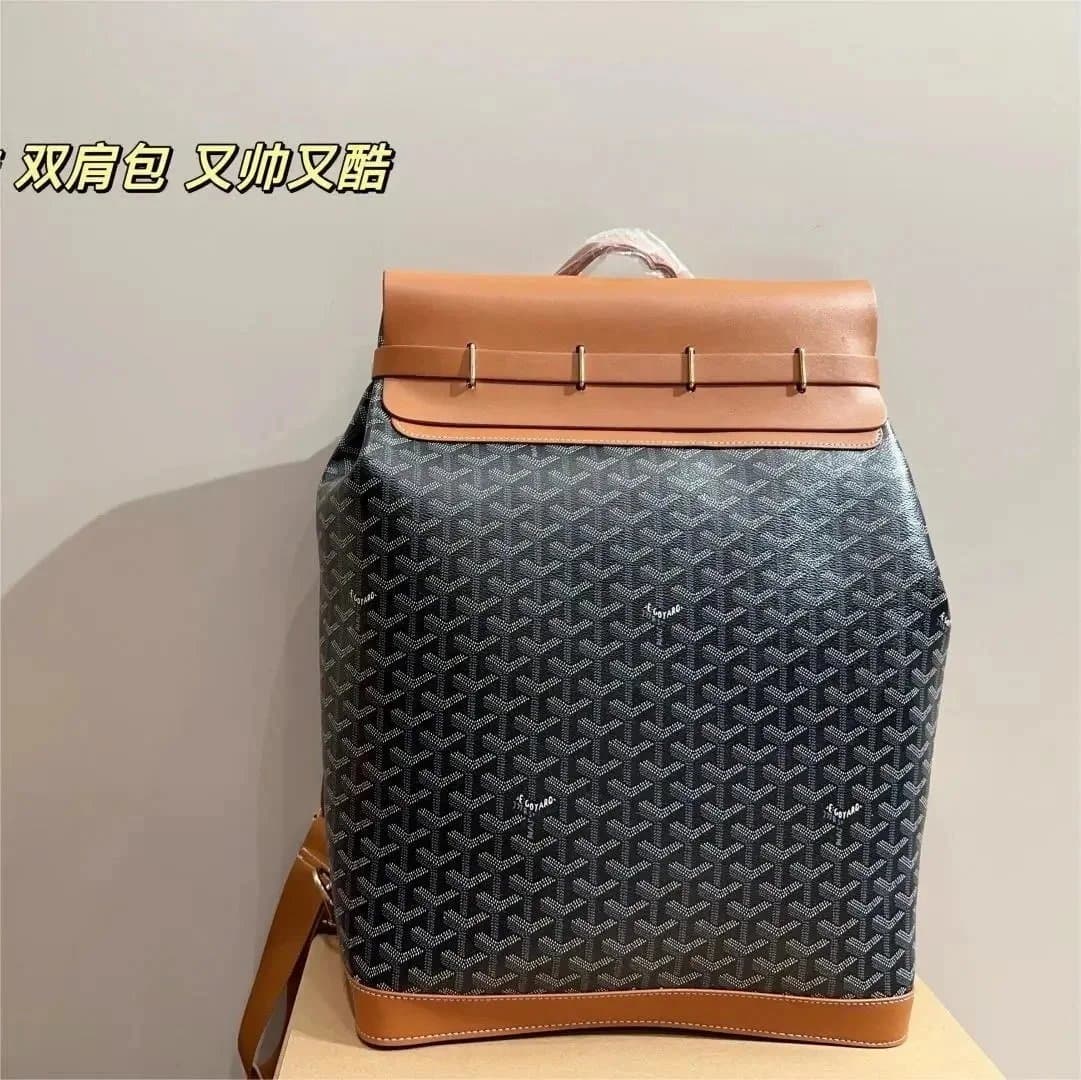 Goyard Saint Louis Monogram Canvas — BB-09（咖啡色）