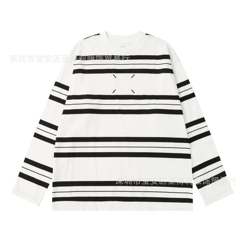 Maison Margiela Numbered Shirt Back Print — 6351白色