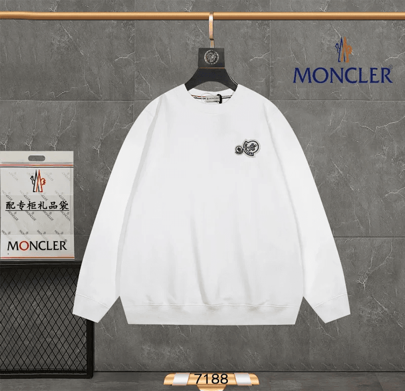 Moncler Logo Sweatshirt White Logo — 26