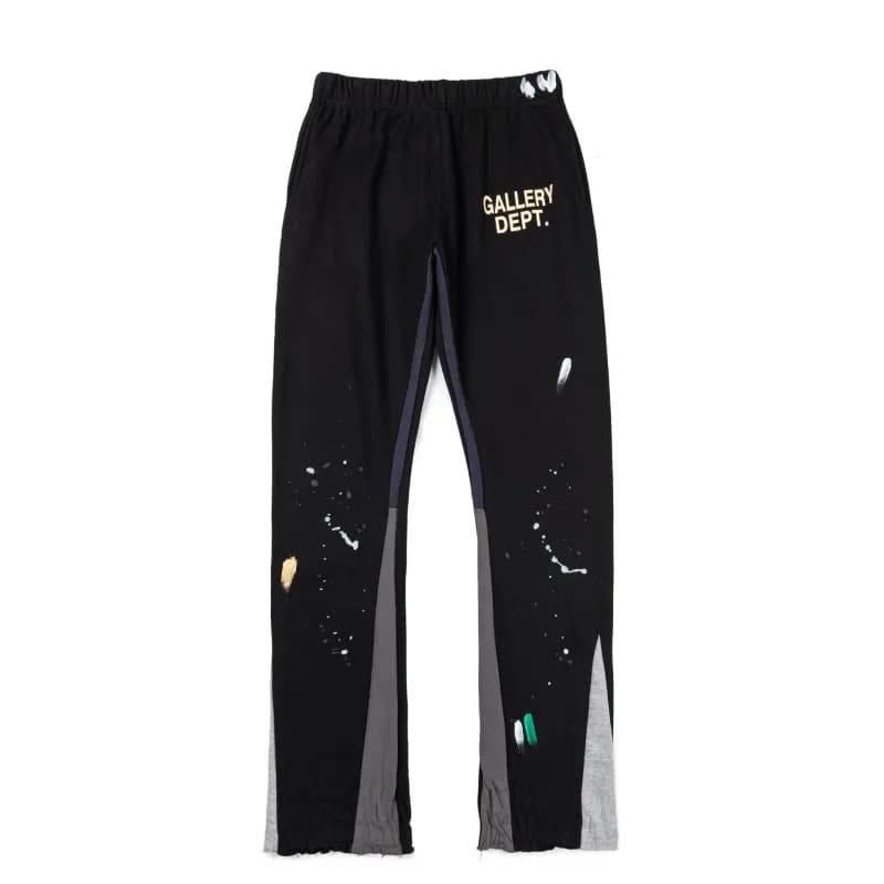 Paint Splatter Joggers Gallery Dept. Logo