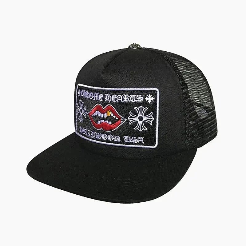 Chrome Hearts Snapback Cap Cross Logo — 23