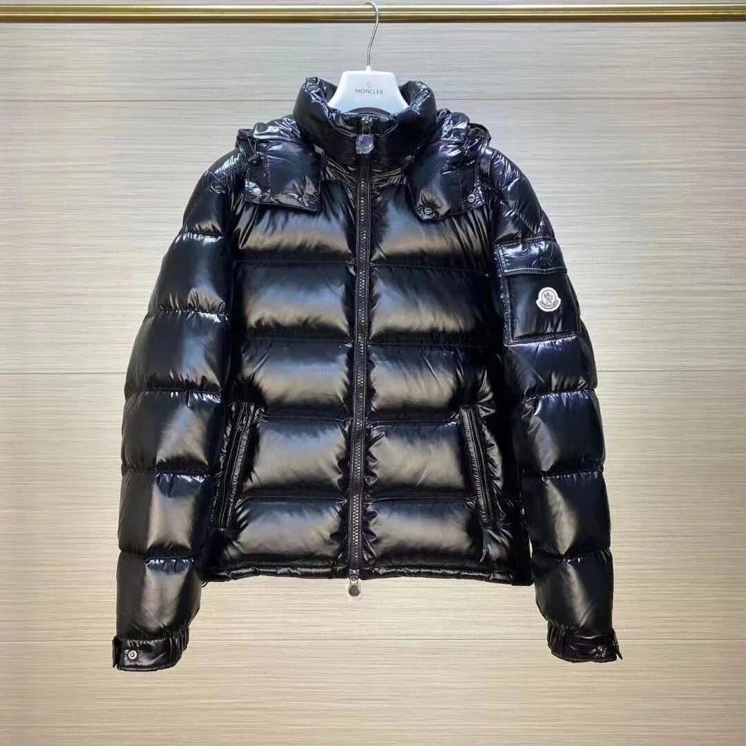 Moncler Puffer Jacket Classic Quilted Hooded — 14-黑色