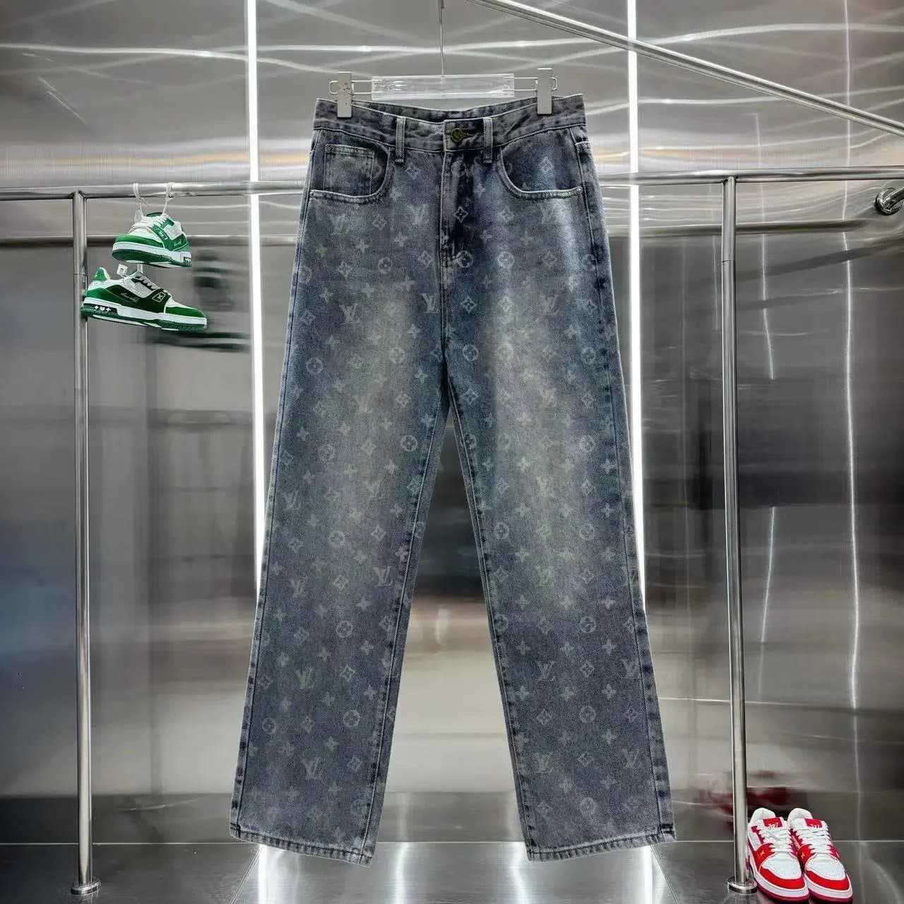 Louis Vuitton Cargo Pants Monogram Embroidered — 14