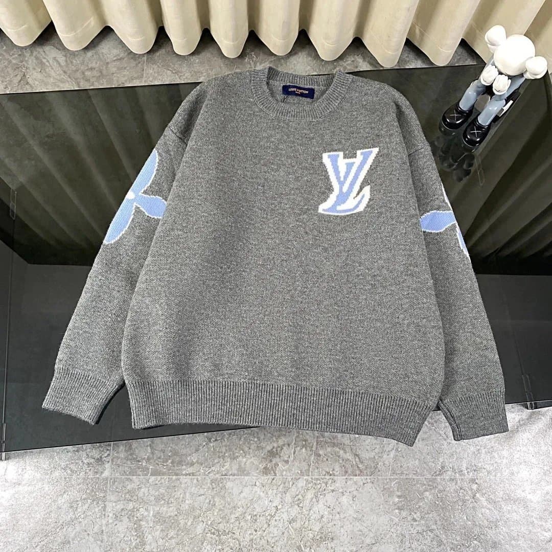 Louis Vuitton Monogram Knit Sweater All-Over Monogram — 09