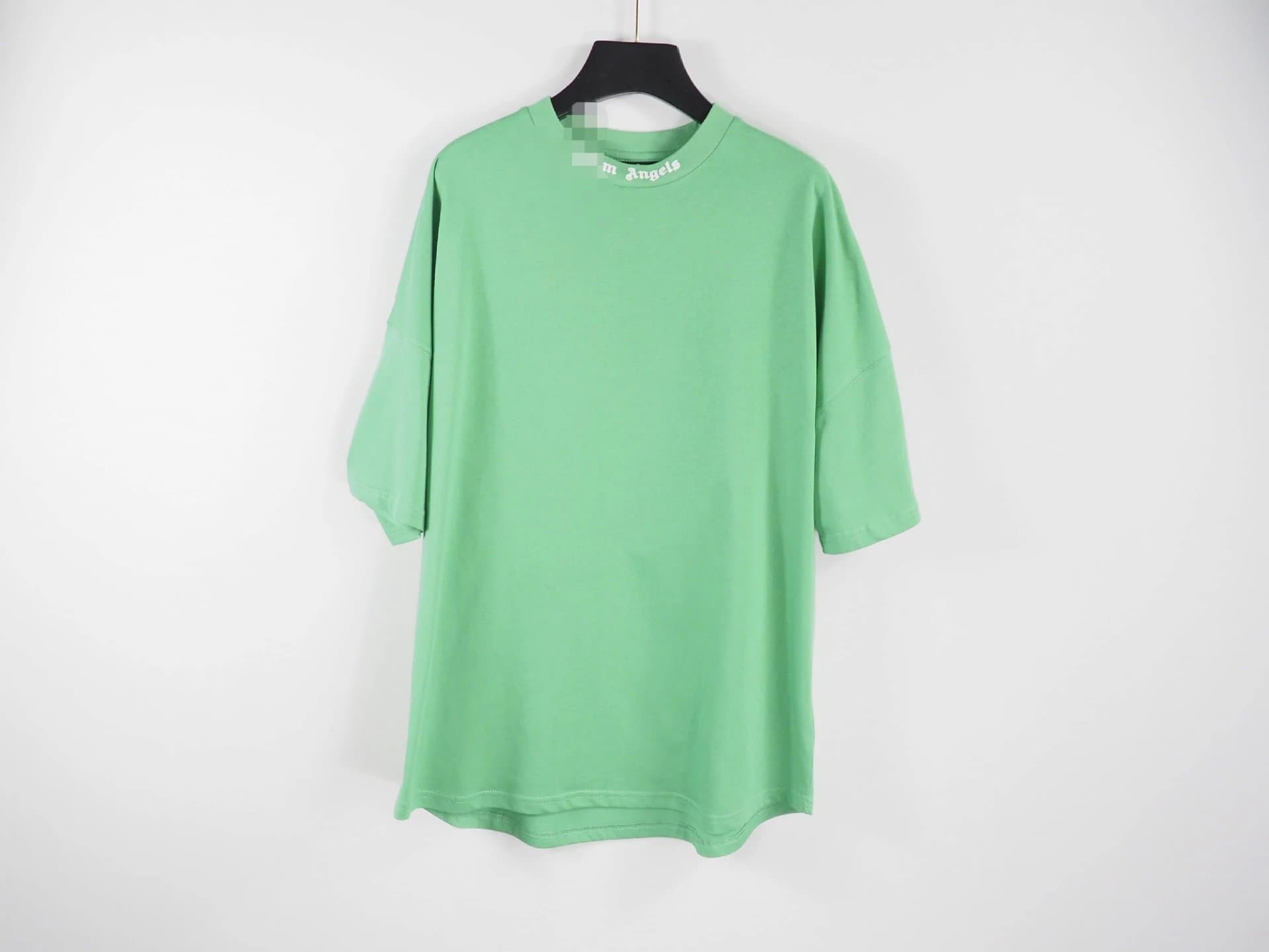 Off-White Graphic Tee Paris Logo — 树叶绿