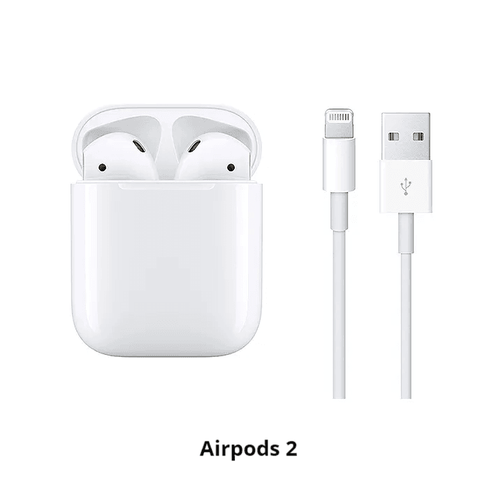 Apple Airpods 2 Wireless Earbuds with Charging Case