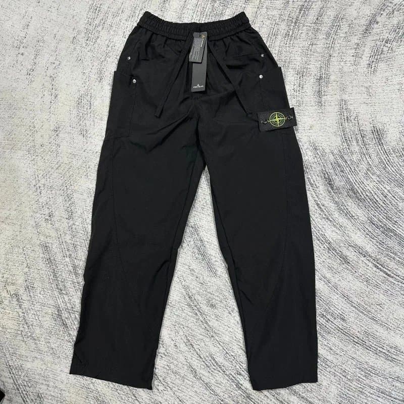 Stone Island Cargo Trousers Black with Compass Patch