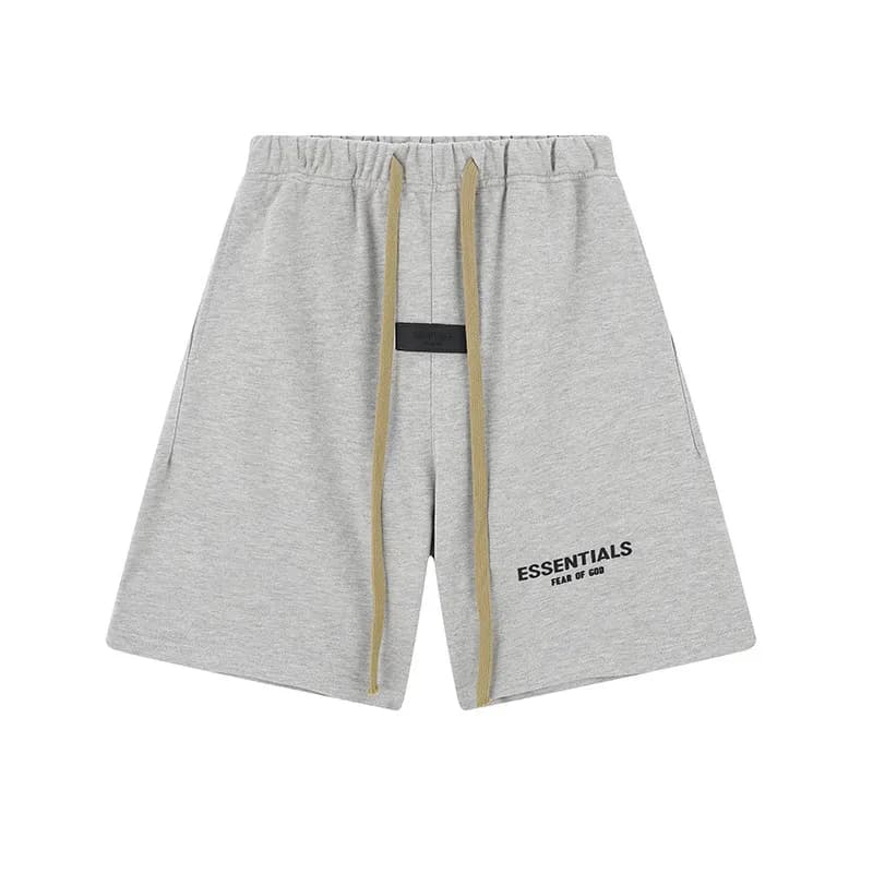 Hoodie and Joggers Set Fear of God Essentials Logo — 835灰