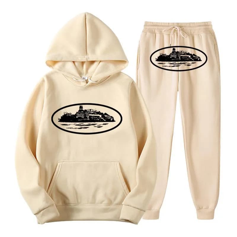 Gallery Dept. Hoodie and Joggers Set Ship Print