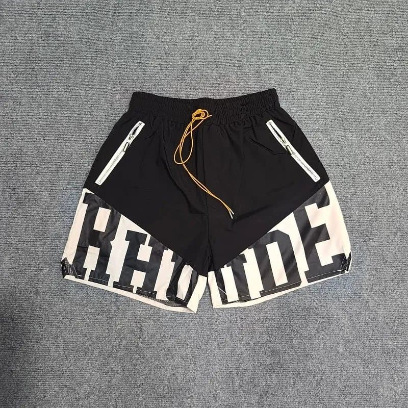 Rhude Knit Shorts Script Logo — 29