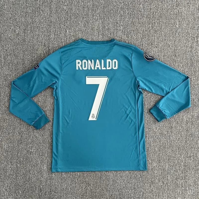 Long-Sleeve Soccer Jersey Ronaldo #7