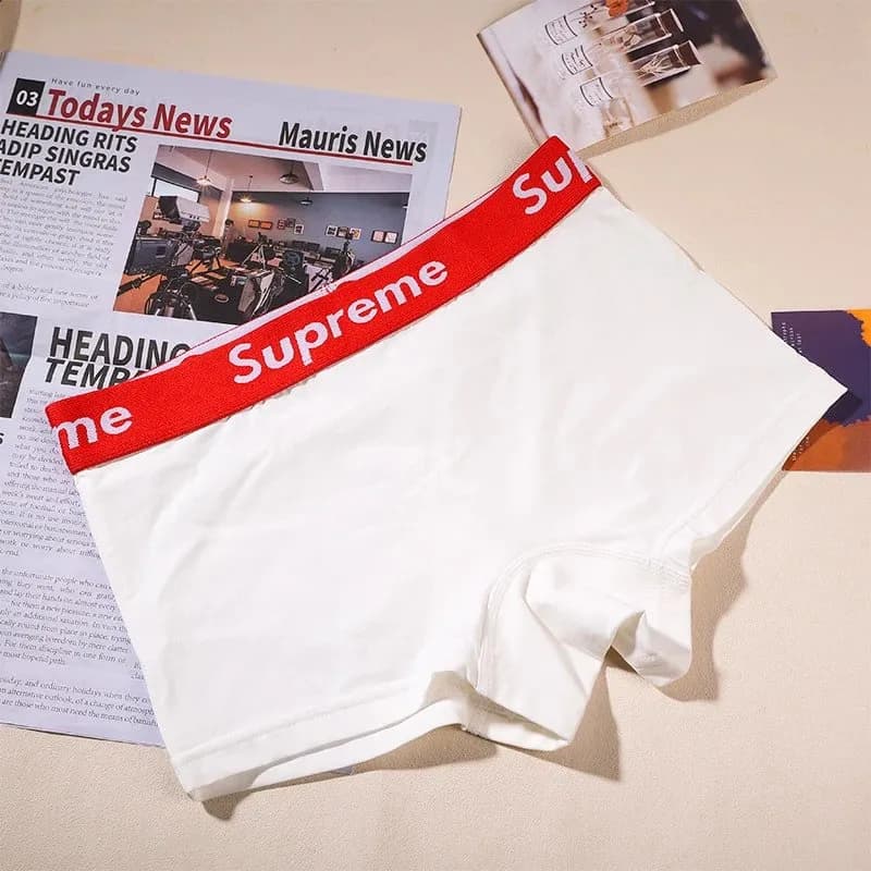 Supreme Boxer Brief Red Logo Waistband