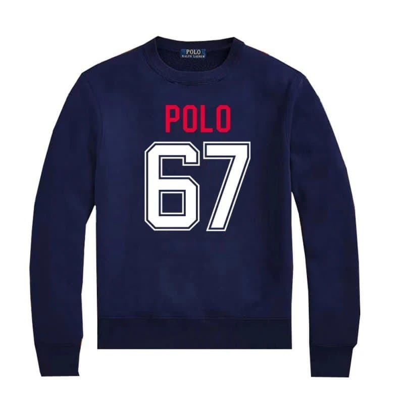 Polo Ralph Lauren Polo Bear Crewneck Sweatshirt Heather Grey — L017蓝