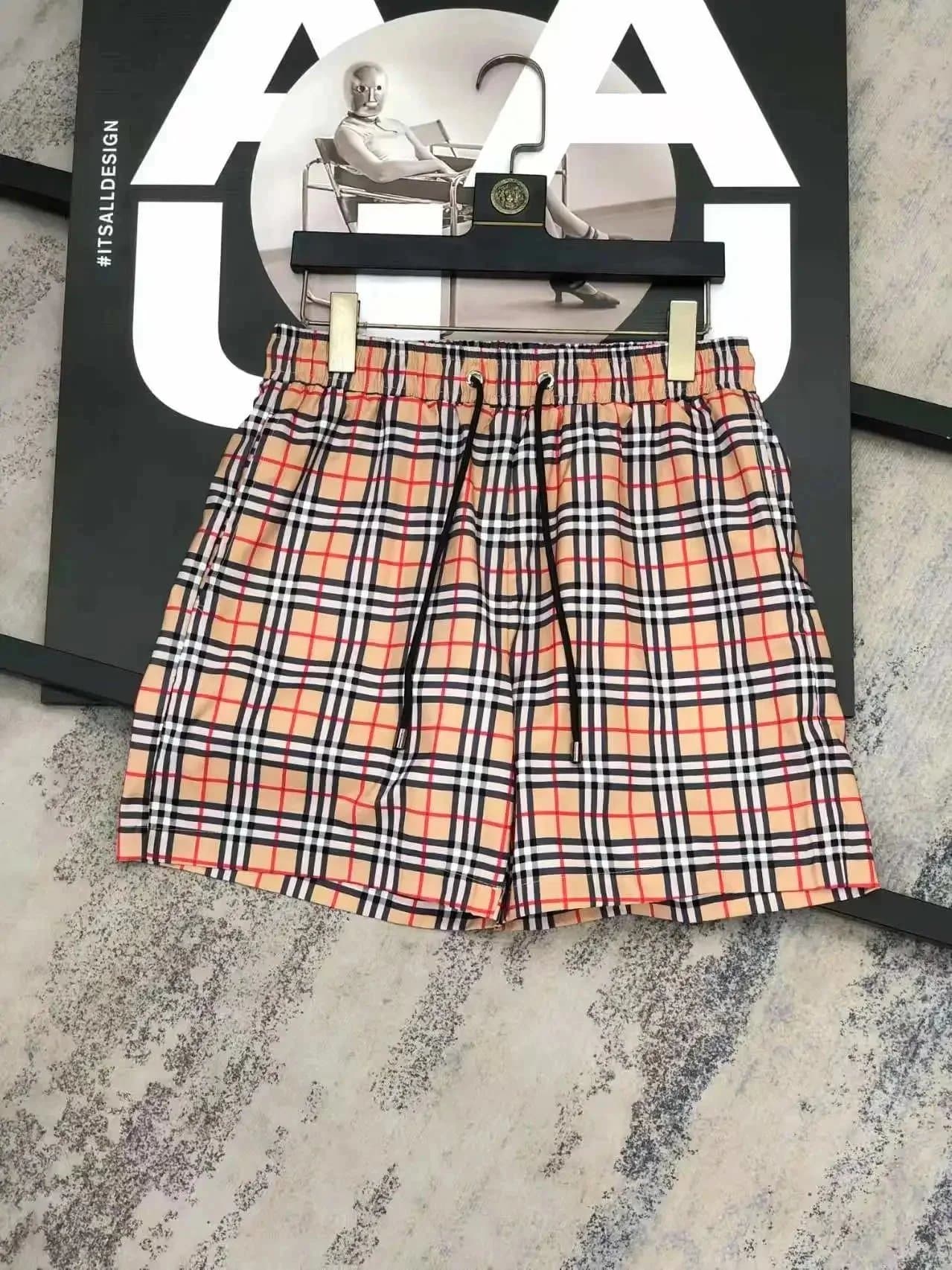 Burberry Logo-Print Shorts Monogram Pattern — 8