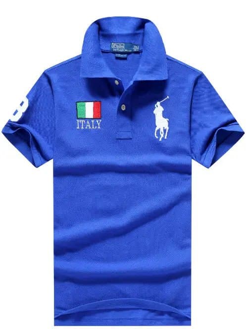 Polo Ralph Lauren Polo Shirt Italy Flag Patch