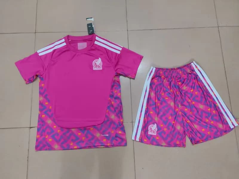 Adidas Venezuela Away Kit White with Blue Yellow Trim — 26墨西哥粉色守门员