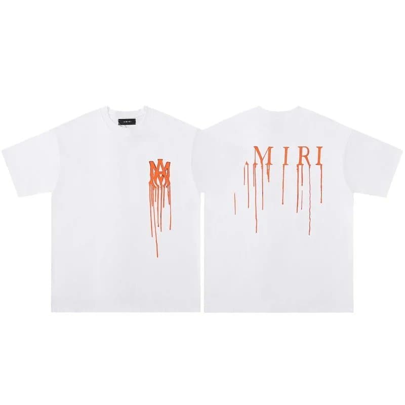 Amiri Drip Logo Tee Multi-Drip — 13