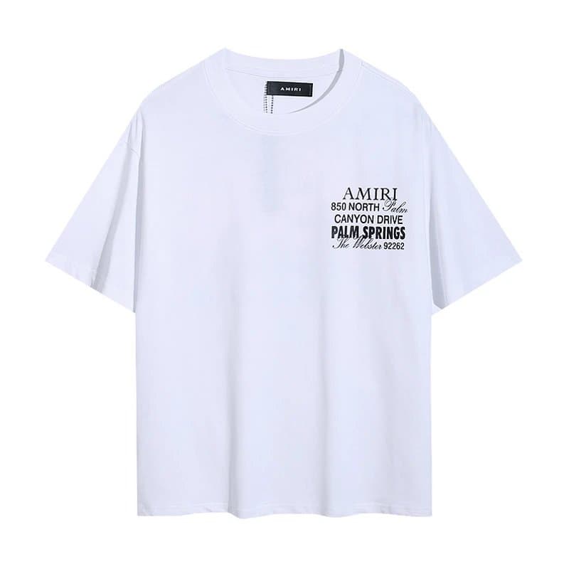 Graphic Tee Amiri Script 22 — 2009白色