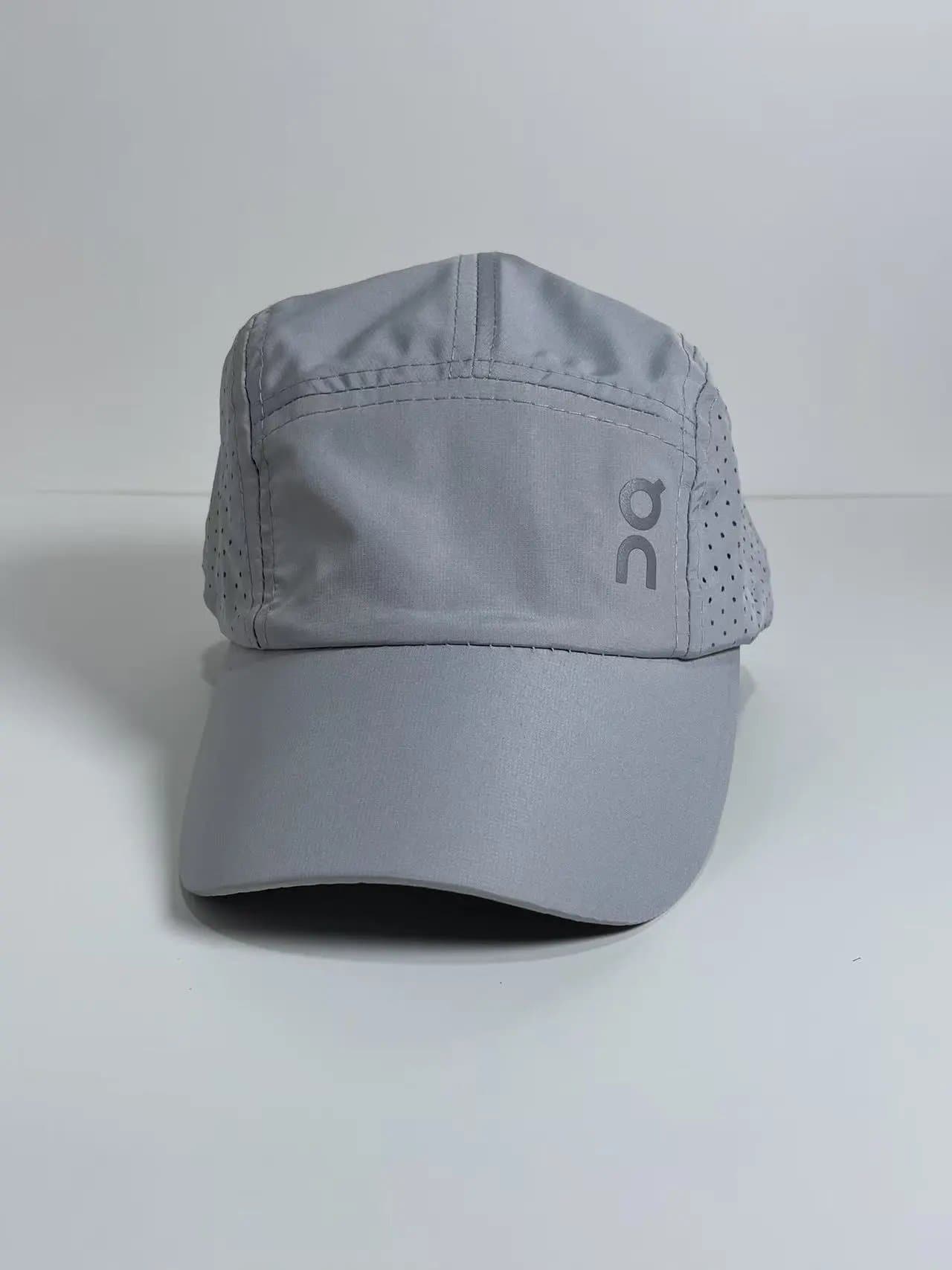 Rhude Distressed Cap R9 Logo Patch — 浅灰Special Offer