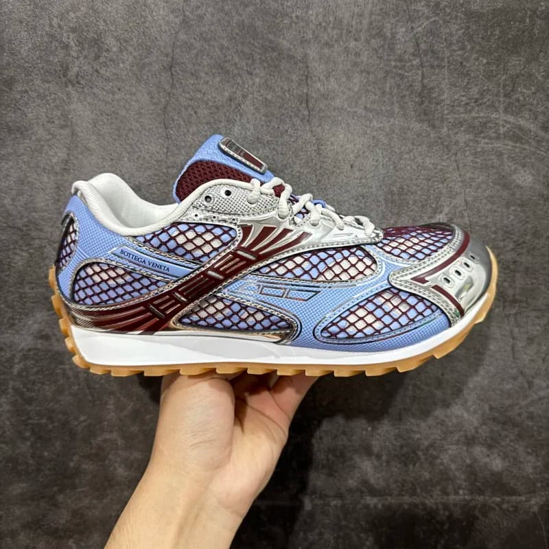 Bottega Veneta BV Runner Mesh and Leather