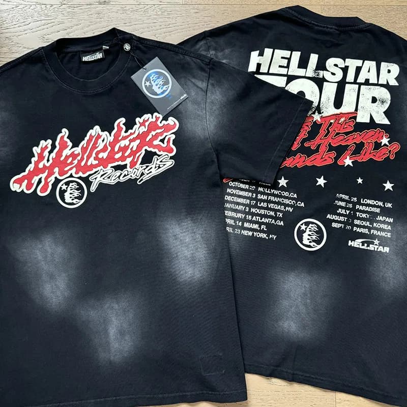 Tour Tee Hellstar Records