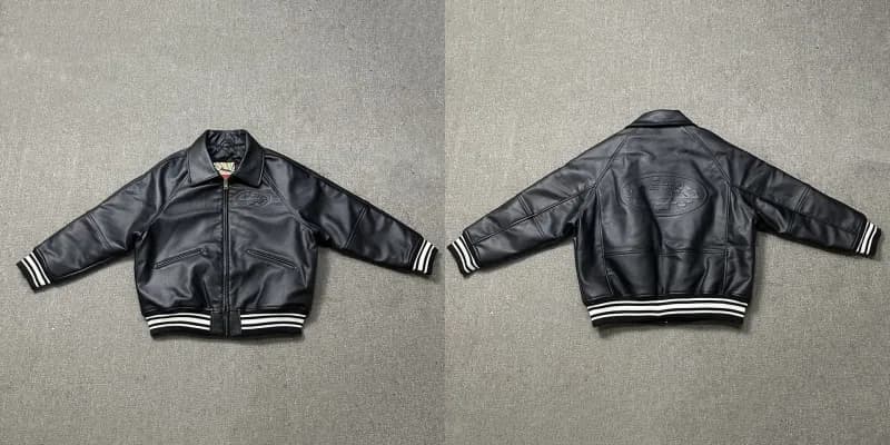 Chrome Hearts Racer Jacket Black Leather