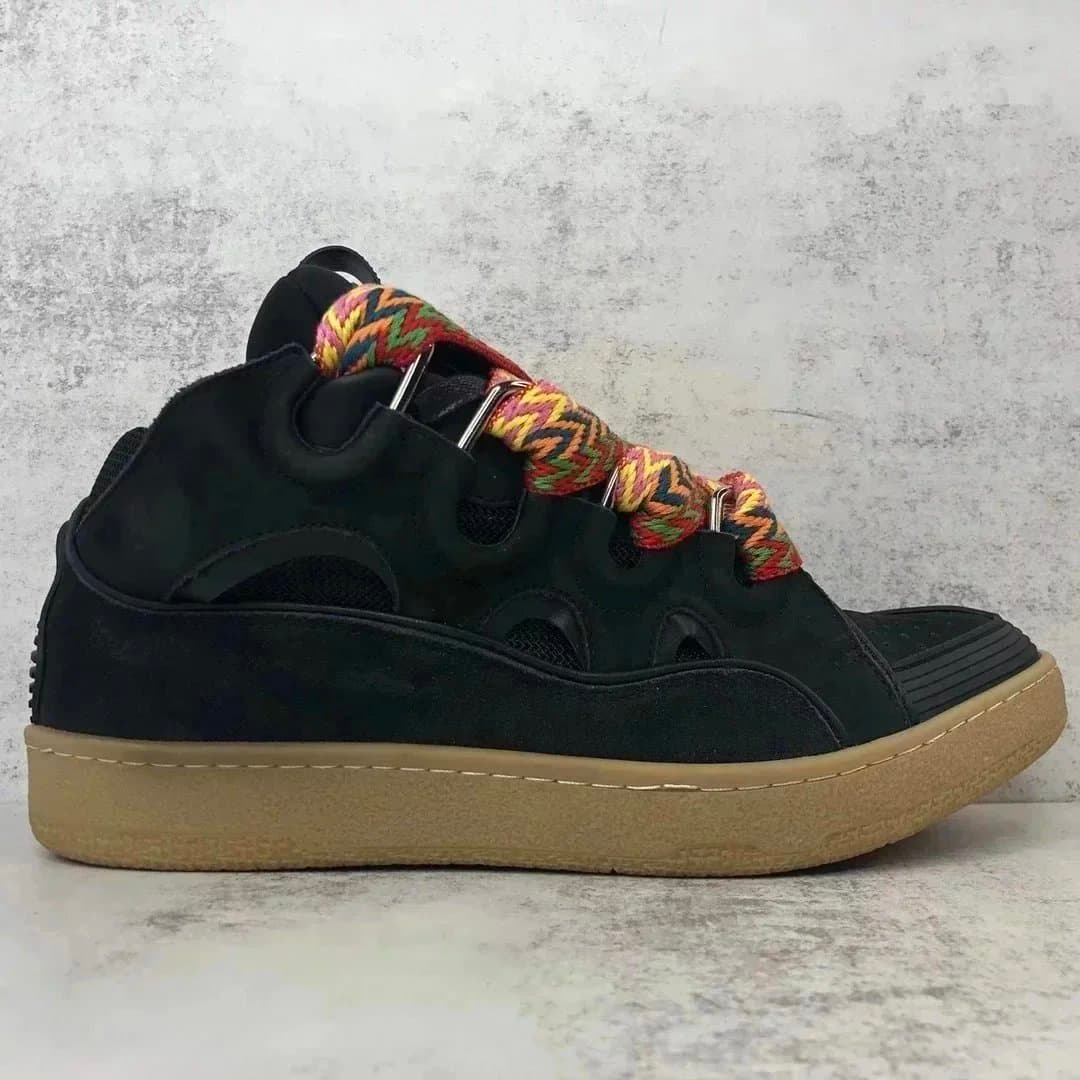 Lanvin Runner Sneaker Knit Lace — 24