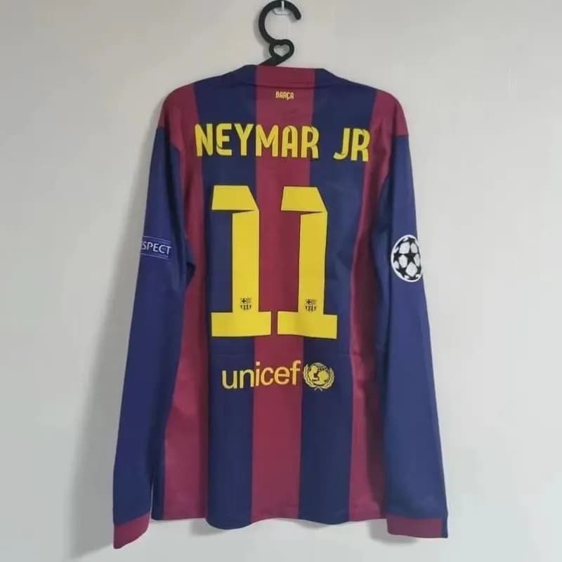MLB Barcelona Home Jersey Neymar Jr #11