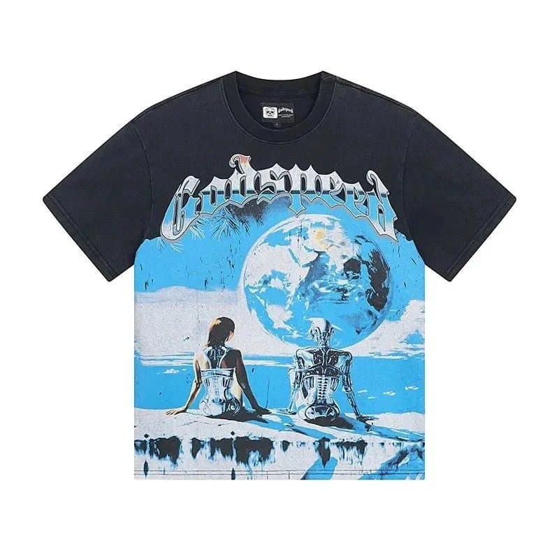Palace Godspeed Tee Earth Graphic