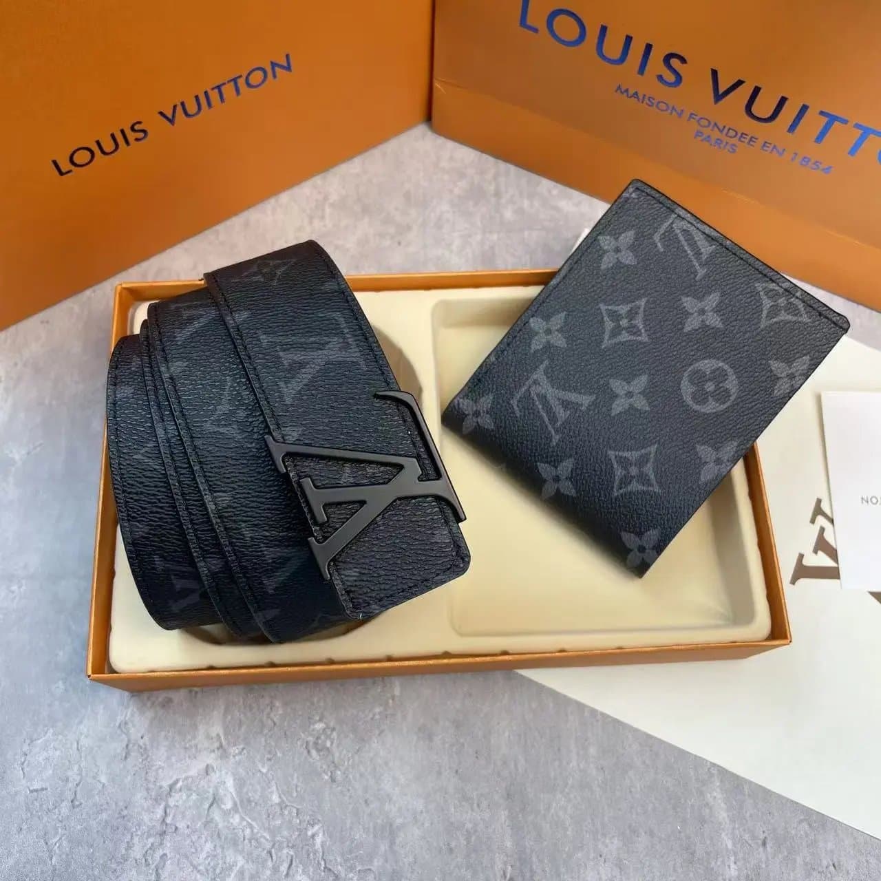 Louis Vuitton LV Initiales Belt Monogram Eclipse — 20
