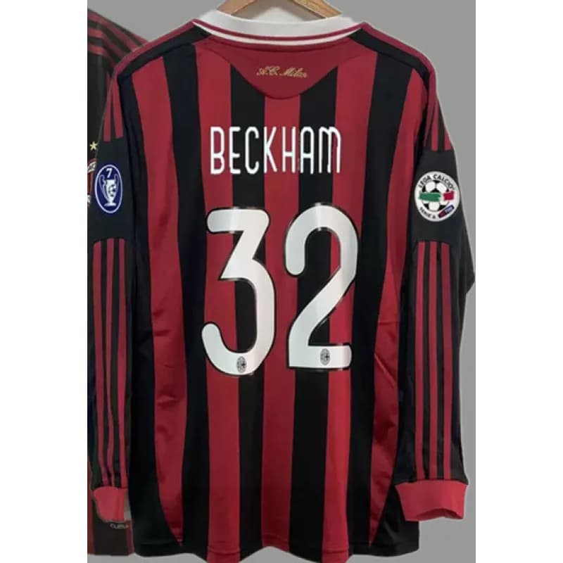 AC Milan Home Jersey Beckham 32