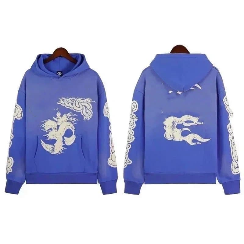 Gallery Dept. Hooded Sweatshirt Om Symbol Print