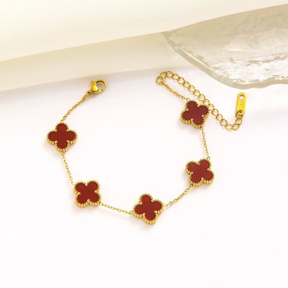 Van Cleef & Arpels Alhambra Bracelet Five Motifs