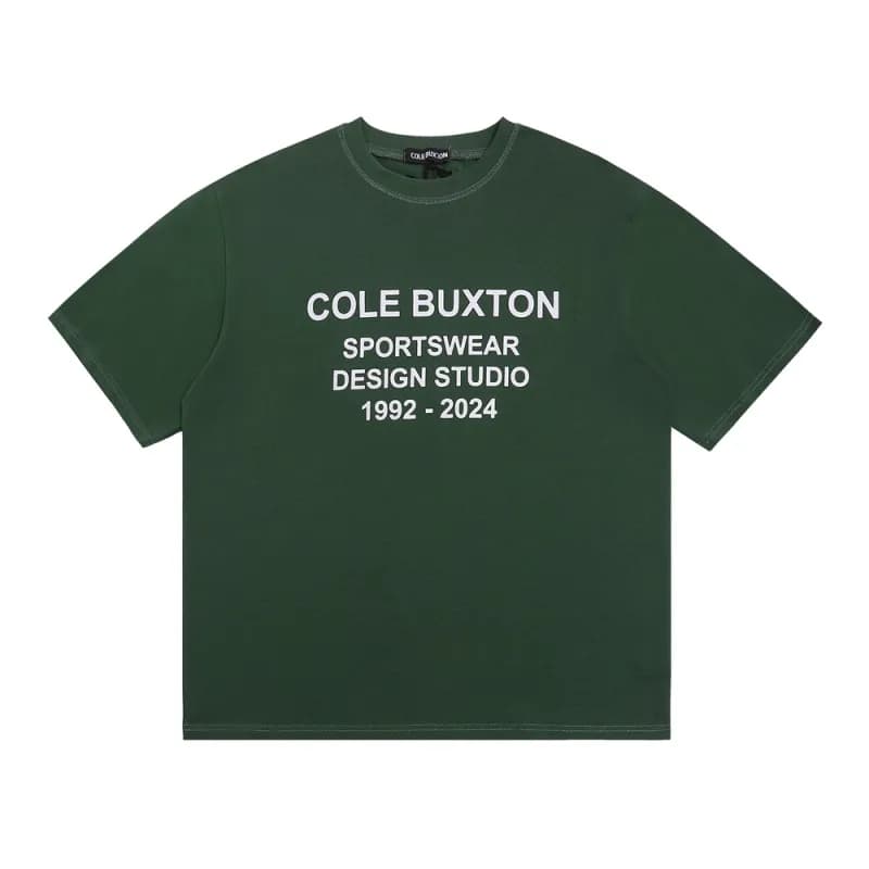 Logo Tee Cole Buxton Script — CB618绿色