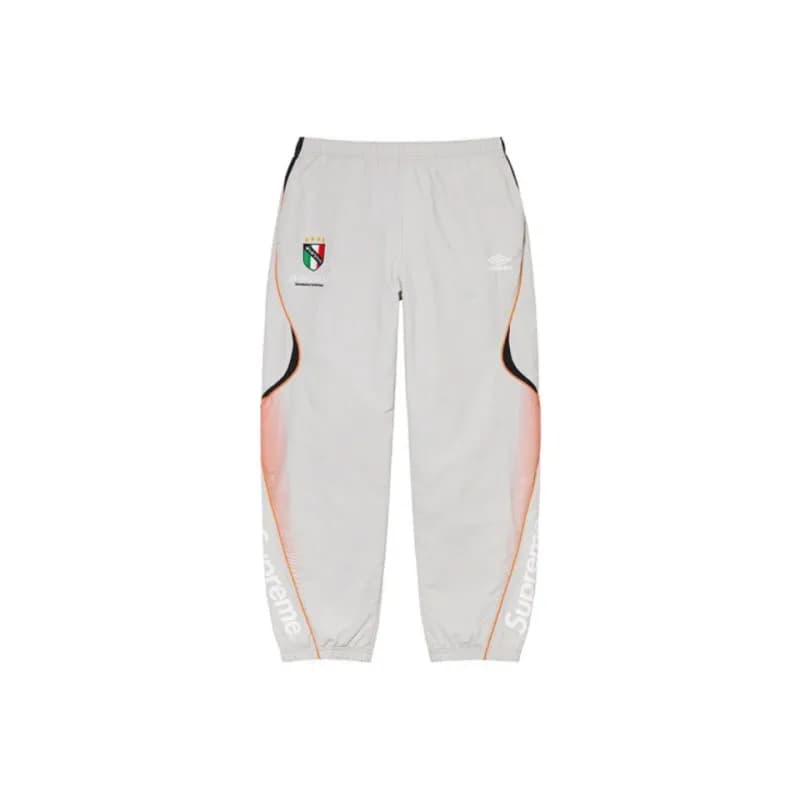 Supreme Track Jacket Umbro Italy Collaboration — 068 gray/pants
