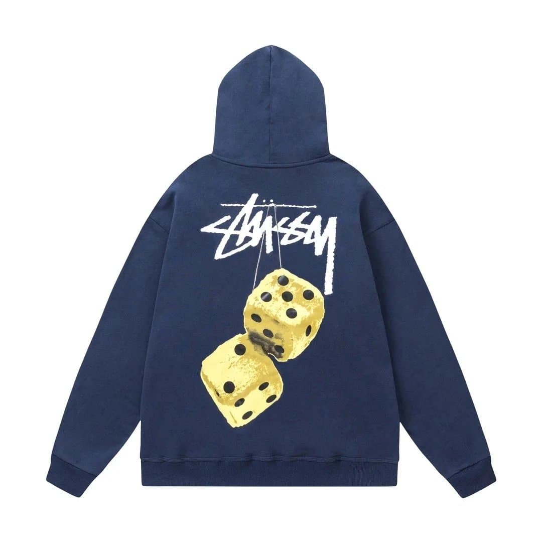 Stüssy Hooded Sweatshirt Dice Print